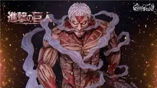 The Armored Titan &ndash; Attack On Titan Resin Statue &ndash; Giant Studio