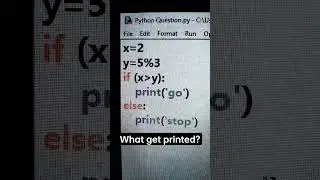 What get printed? 