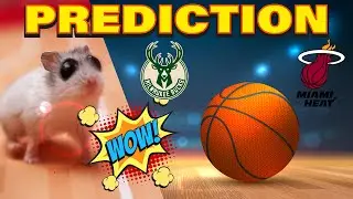 Milwaukee Bucks vs Miami Heat | NBA PREDICTION BY SUPER HAMSTER