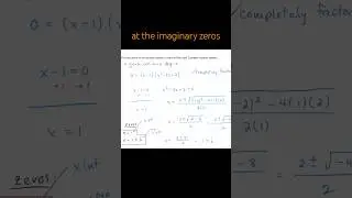 Complex Zeros of Polynomials - Introduction