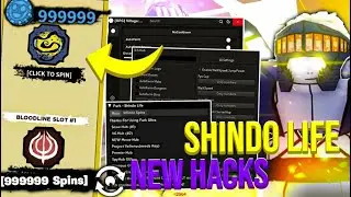 TENGOKU HACK! NEW Roblox Shindo Life Hack Script GUI Infinite Spins , All Bloodline, AutoFarm!