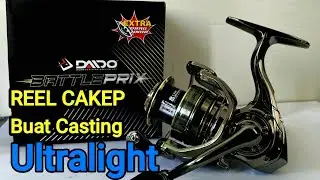 🔵REEL DAIDO BATTLE PRIX 2000 HS ‼️ TERBAIK BUAT ULTRALIGHT CASTING