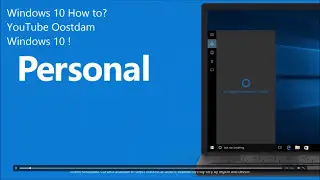 Windows 10 - the Cortana Twitter (now X) and commercial promo