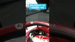 Winning the London E-Prix! 🤩🇬🇧