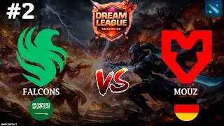 У ВРАГА ОПУСТИЛИСЬ РУКИ И ОНИ НАПИСАЛИ GG | Falcons vs Mouz #2 (BO3) DL S28