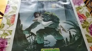 Swamp Thing 1982 orginal rolled movie poster