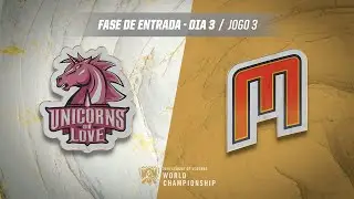 Mundial 2019: Fase de Entrada - Dia 3 | Unicorns of Love x Mammoth (Jogo 3)
