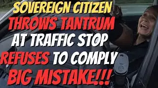 Sovereign Citizen Traffic Stop SPIRALS Completely OUT OF CONTROL