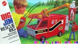 Big Jim Rescue Rig Mattel Commercial Retro Toys and Cartoons