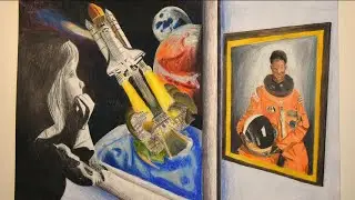 Virginia students competing in International Aviation Art Competition