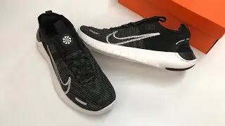 Nike Free RN FK Next Nature Black White  Review