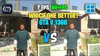 🔥Gamehub против эмулятора Winlator &ndash; тест FPS GTA V на телефоне с 8 ГБ оперативной памяти!📱| Како...