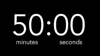50 Minute Countdown Timer