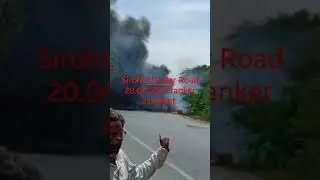 sirohi mandar road accident 20.04.2024 #accidenttruck #urgente #news #newssirohi#sirohi