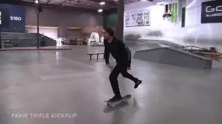 fakie triple kickflip in the berrics