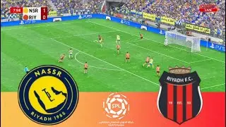 AL NASSR vs Al RYYADH FC | Saudi Pro League 2026 | Full Match Simulation Pes 21