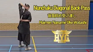 Nunchaku Diagonal Back Pass &ndash; Flow Transition Across the Back