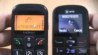 Incoming call & Outgoing call at the Same Texet 111+ МТС 268