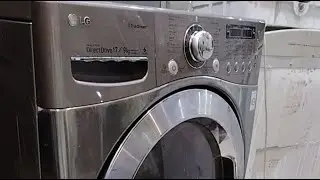 LG automatic washing machine reparing baering seal and drum
