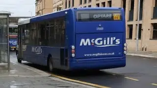 Route 22 visual Paisley - Erskine, Sempill Avenue (McGills buses)