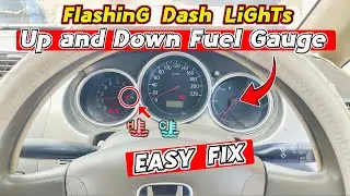 2005 Honda City Flashing Dash Lights and Fuel Gauge | Honda City Blinking Dash Lights And Fuel Guage