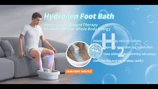 Revitalize with Ionic Foot SPA E817Y | At-Home Detox & Rejuvenation [Full English Version]
