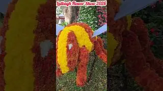&ldquo;Lalbagh Flower Show 2026 - Floral Magic 🐰🌸🌈&rdquo;#LalbaghFlowerShow2026 #shorts  #BangaloreEvents