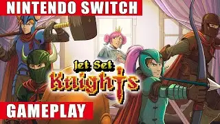 Jet Set Knights Nintendo Switch Gameplay