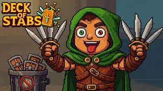 This Roguelike Deckbuilder Hates Defense! - Deck of Stabs