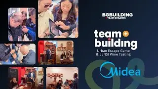 Team Building Midea: Urban Escape & 5ENSES Wine Tasting | BgBuilding Italia