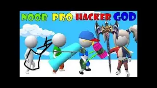 Draw Weapon 3D NOOB😔PRO😎HACKER😶&zwj;🌫️#games #memes #gaming #youtube