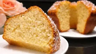 Golden Condensed Milk Cake