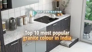 Top 10 Granite Colors Trending in Indian Interiors. #granite #interiordesign