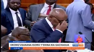 Gachagua's Lawyers have made an application for the recusal of the three judge bench over partiality