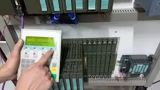 Siemens OP7 6AV3607-1JC30-0AX1 Operat&ouml;r Panel Tamiri Sonrası Test islemleri