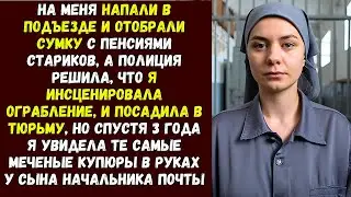 На меня напали в подъезде и отобрали сумку с пенсиями стариков, а полиция решила, что я