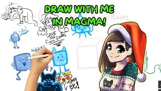 Come draw with me in Magma!! | Chill Drawing + Chat Stream