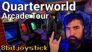 Аркадный тур: Quarterworld, Портленд, штат Орегон — 8-битный джойстик