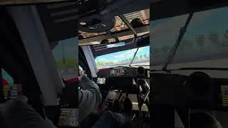 Miami F1 Short Track at Precision Driving Club full simulator. #iracing #miami