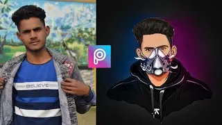 How to Make Scout Vector Logo On Picsart | How to Make Gaming Logo Like Scout | Vector Art Picsart