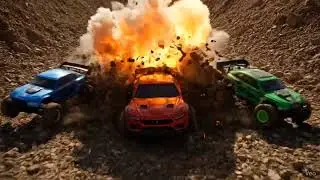 Mud, Speed & Fire: RC Combat Championship #RCBattleRally #RCCarWar #OffRoadRC