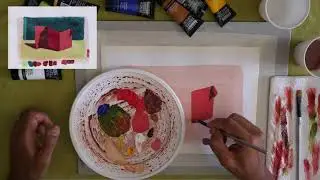 DIPINGERE CON CONTRASTO DI COLORI COMPLEMENTARI  - Video Lezioni di SAVVV.it