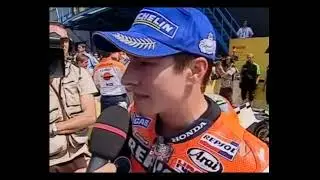 MOTOGP 2006 (OLANDA) - PAOLO BELTRAMO INTERVISTA NICKY HAYDEN DOPO IL GRAN PREMIO
