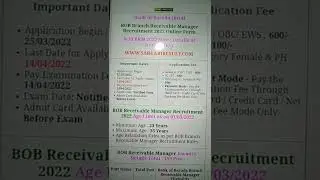 Bank of Baroda branch receivable manager online form# shorts