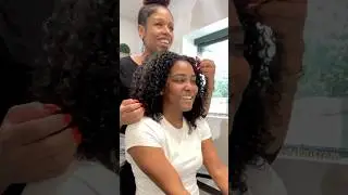 Curly cut + washngo! 😍💇🏽&zwj;♀️