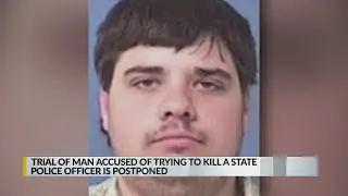 Trial for man accused of trying to kill New Mexico State Police officer postponed