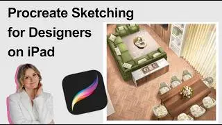 Interior Design Sketching on iPad | Procreate for Designers
