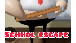 Schoolescape#mha#obby#roblox #gaming 