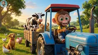 EMERGENCY! Monkey Farmer Farm Work Turns Wild—A Shark in the Pond?!
