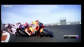Jorge Martin seruduk Pecco dan Marquez berujung Crash. Pecco Juara Dunia MotoGP 2023